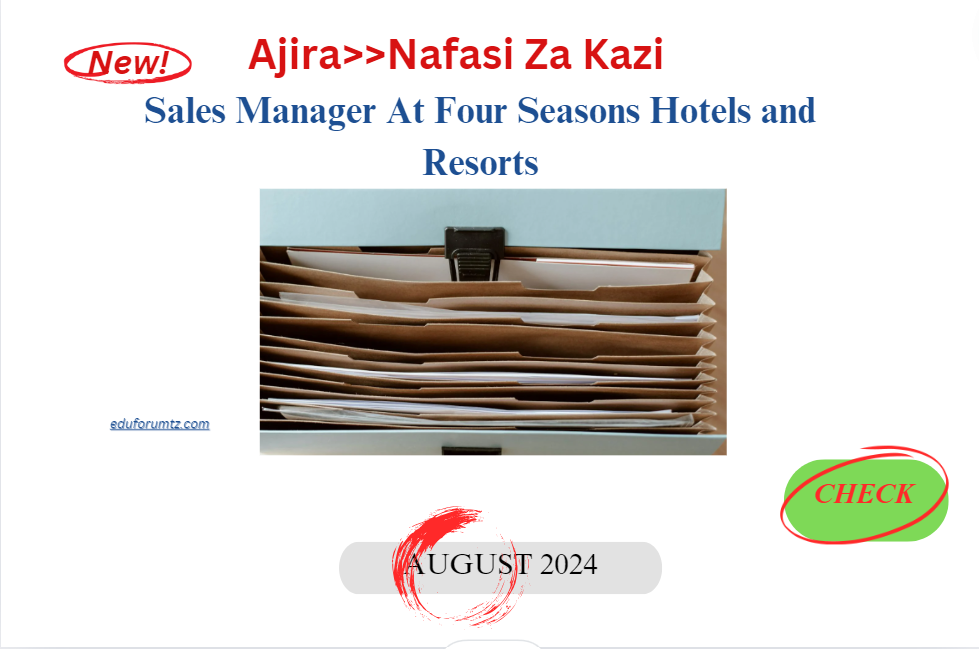 Sales Manager At Four Seasons Hotels and Resorts